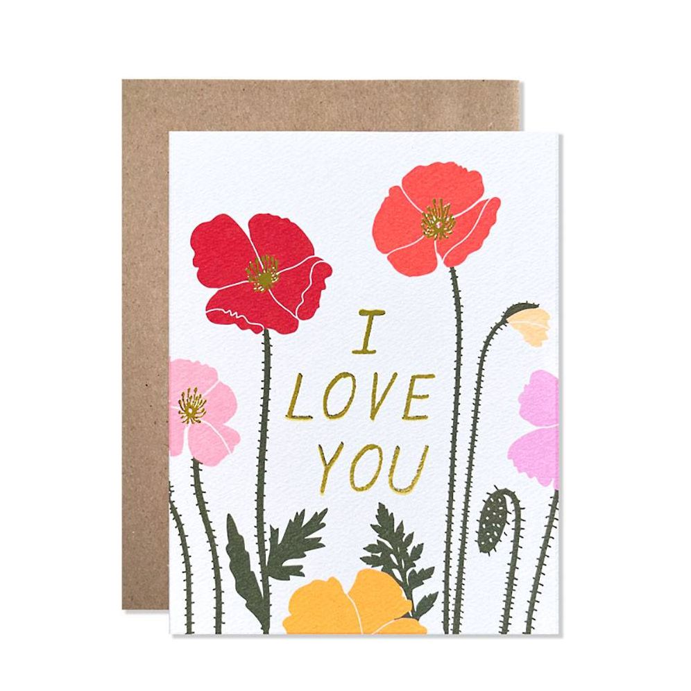 Flowers Love Card
