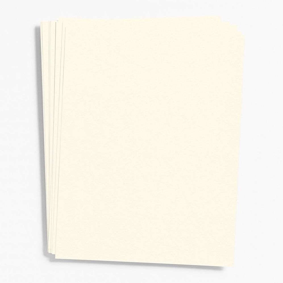 Luxe White Card Stock 8.5" x 11" Bulk Pack