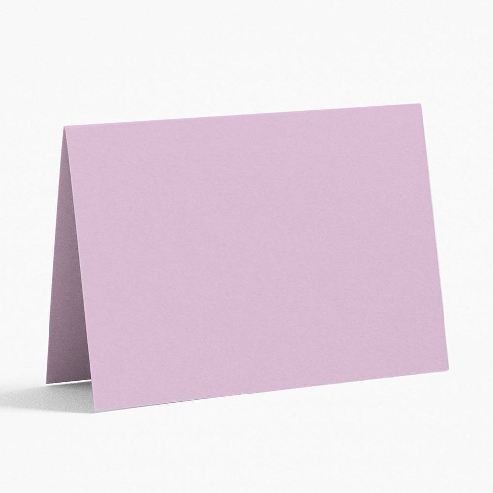 Plum A7 Folded Cards