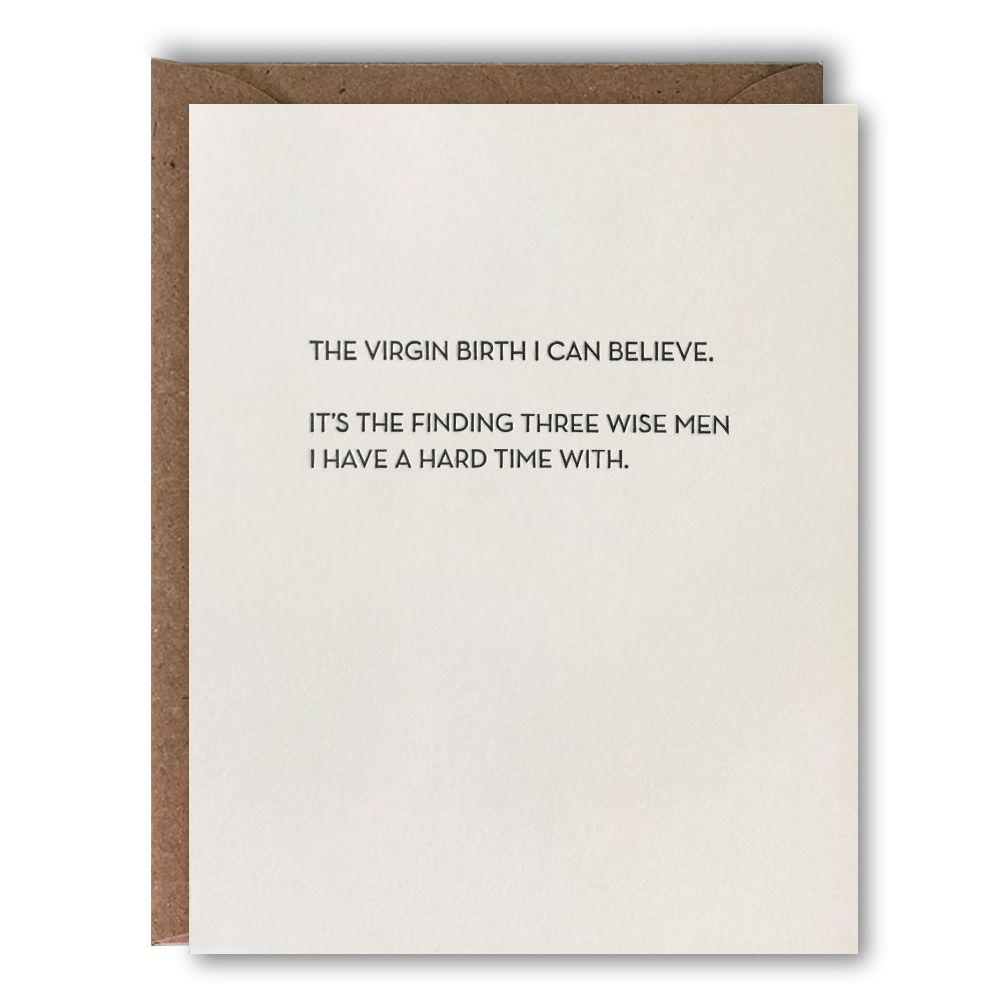 Three Wise Men Holiday Card