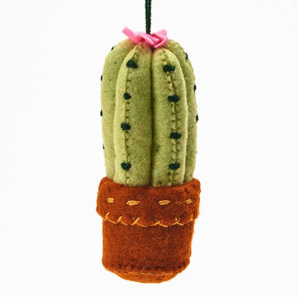 Cactus Felt Ornament