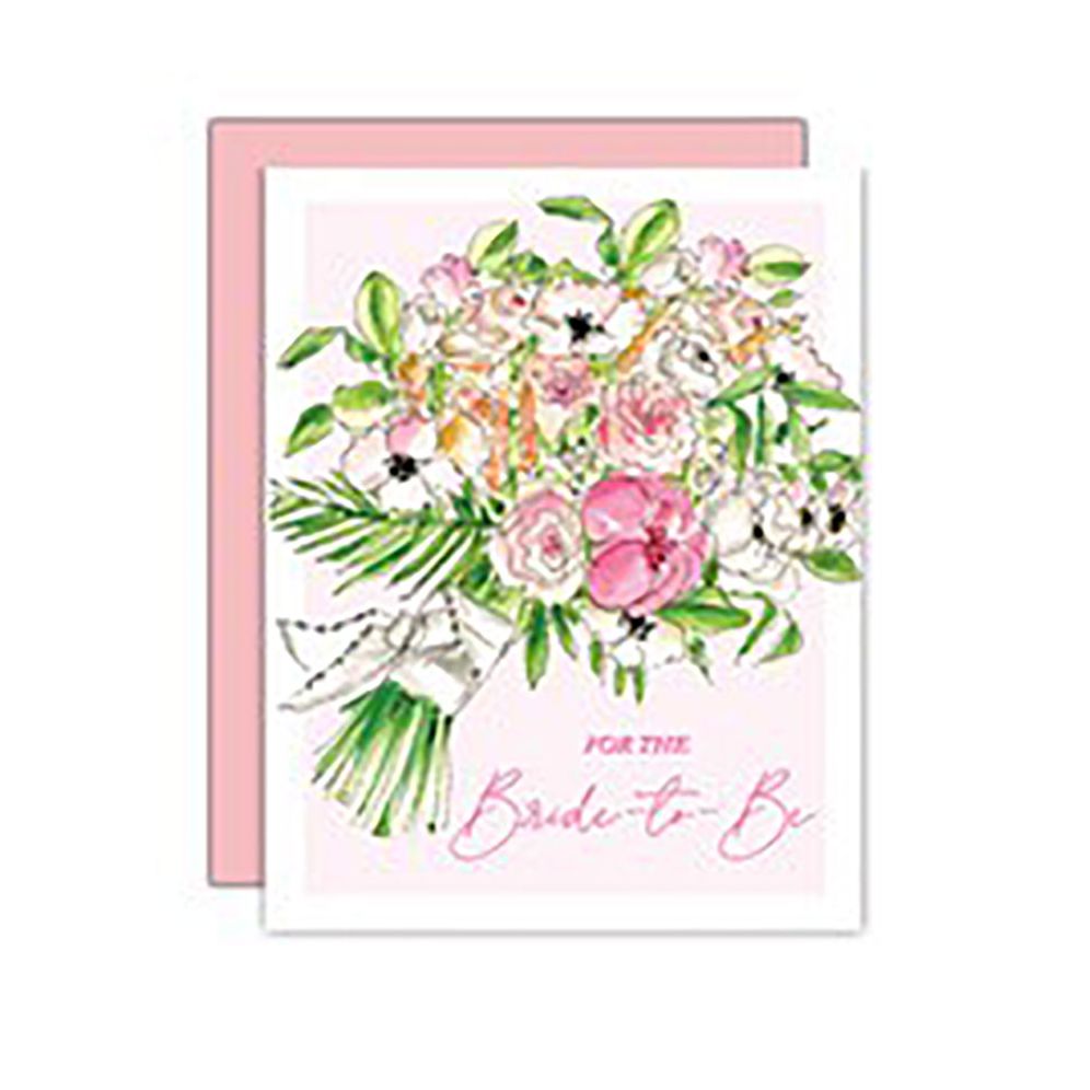 Bride-to-Be Bouquet Wedding Shower Card