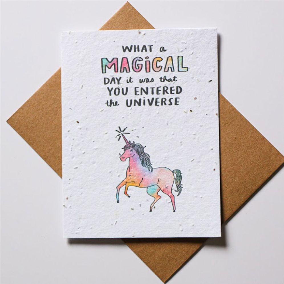 What A Magical Day Birthday Card