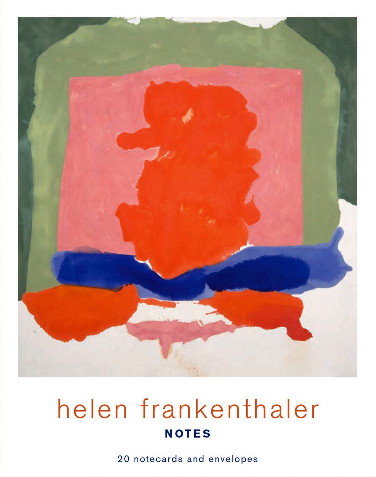 Helen Frankenthaler Notes: 20 Notecards and Envelopes