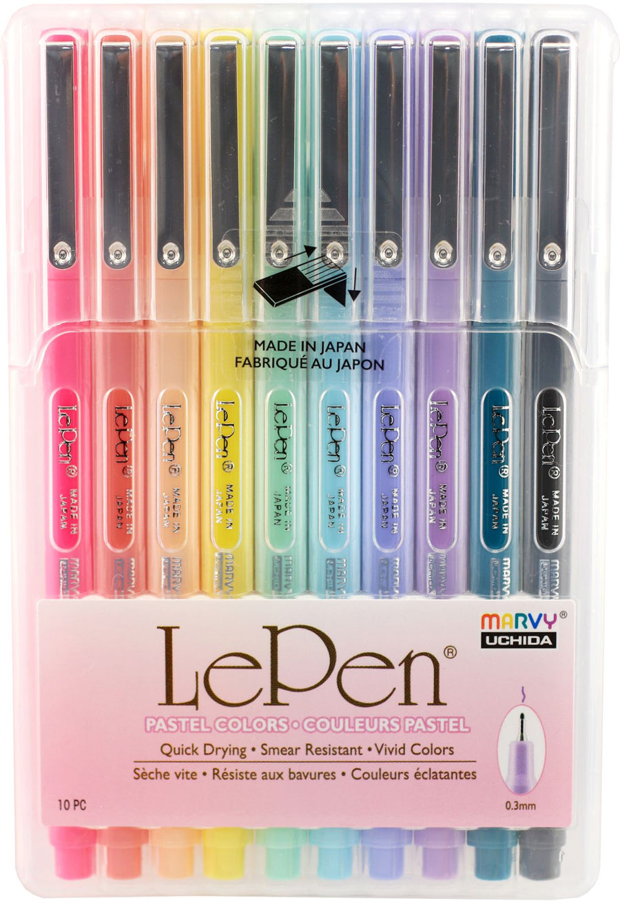 LePen Set 10pc Pastels