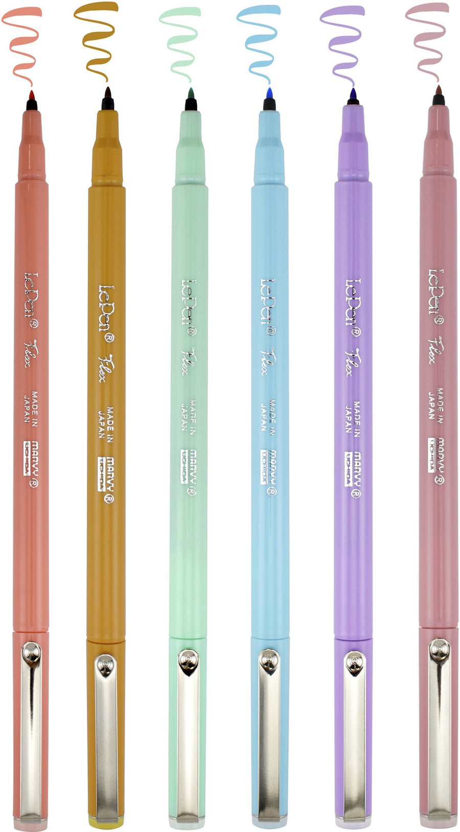 LePen Flex Set 6pc Pastel