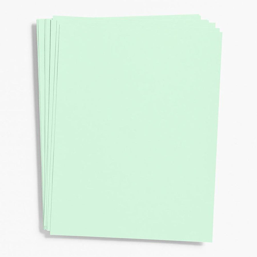 Mint Paper 8.5" x 11"