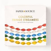 Colorful Fringe Streamers