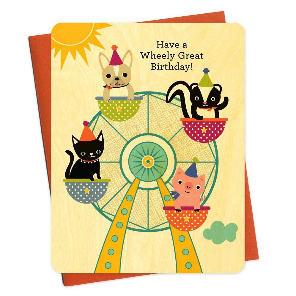 Ferris Wheel Birthday Card