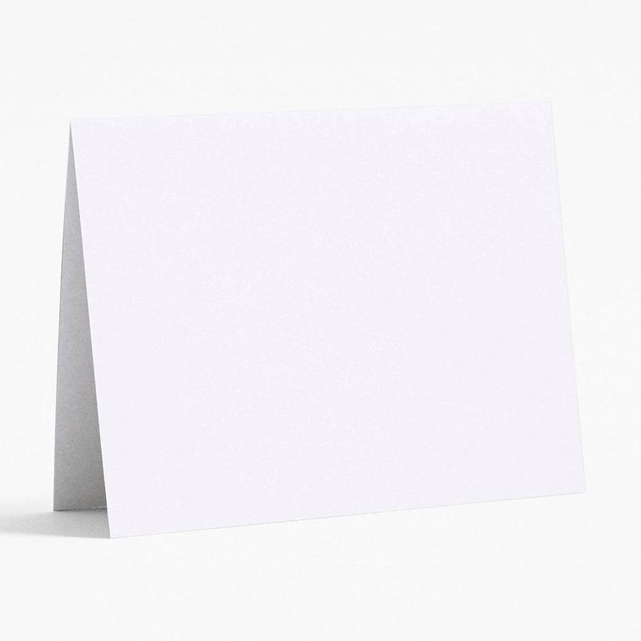 Pure White A2 Folded Cards
