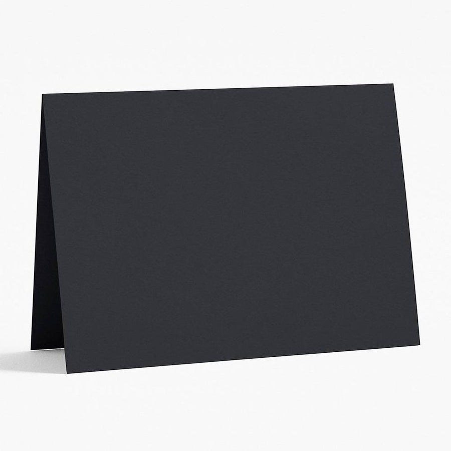 Black A6 Folded Cards