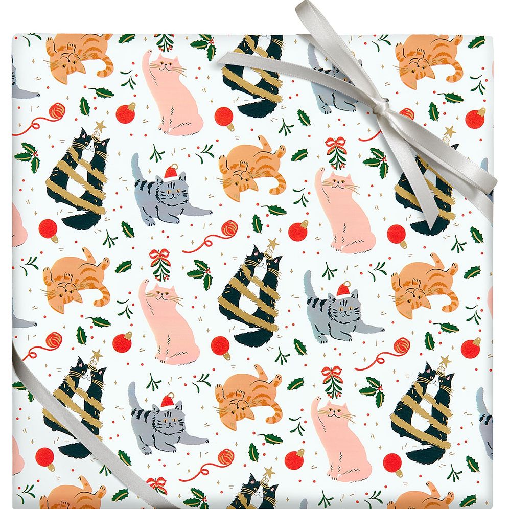 Christmas Cats Wrapping Paper