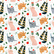 Christmas Cats Wrapping Paper