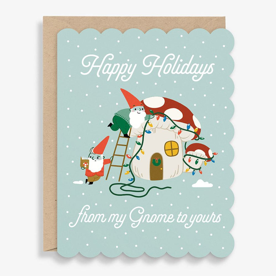 From Our Gnome to Yours Holiday Greeting Card