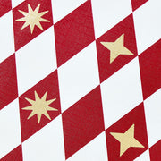 Holiday Harlequin Textured Wrapping Paper
