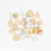Metallic Natural Leaves