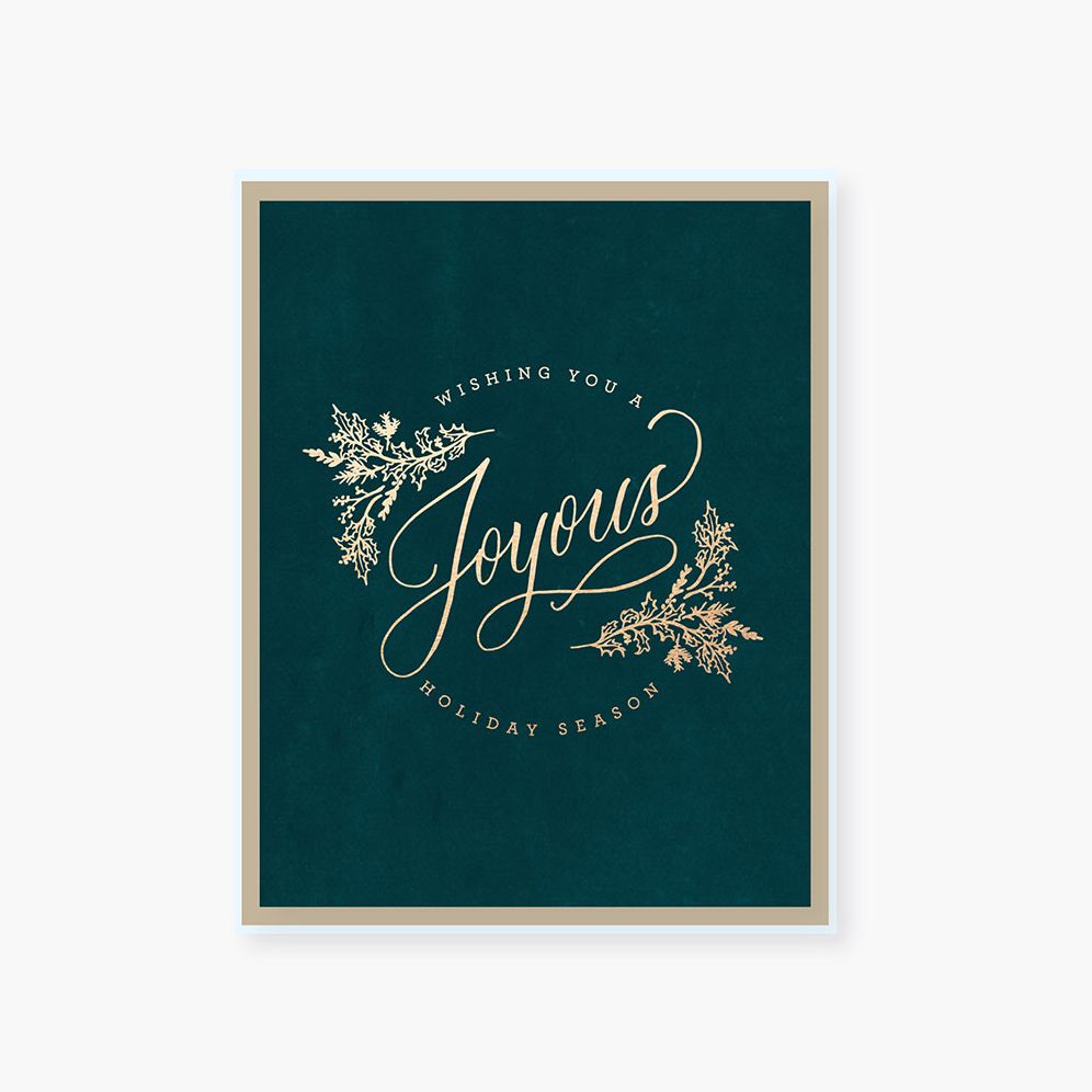 Christmas Joyous Stationery Set