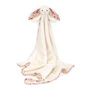 Blossom Cream Bunny 'Berry' Blankie