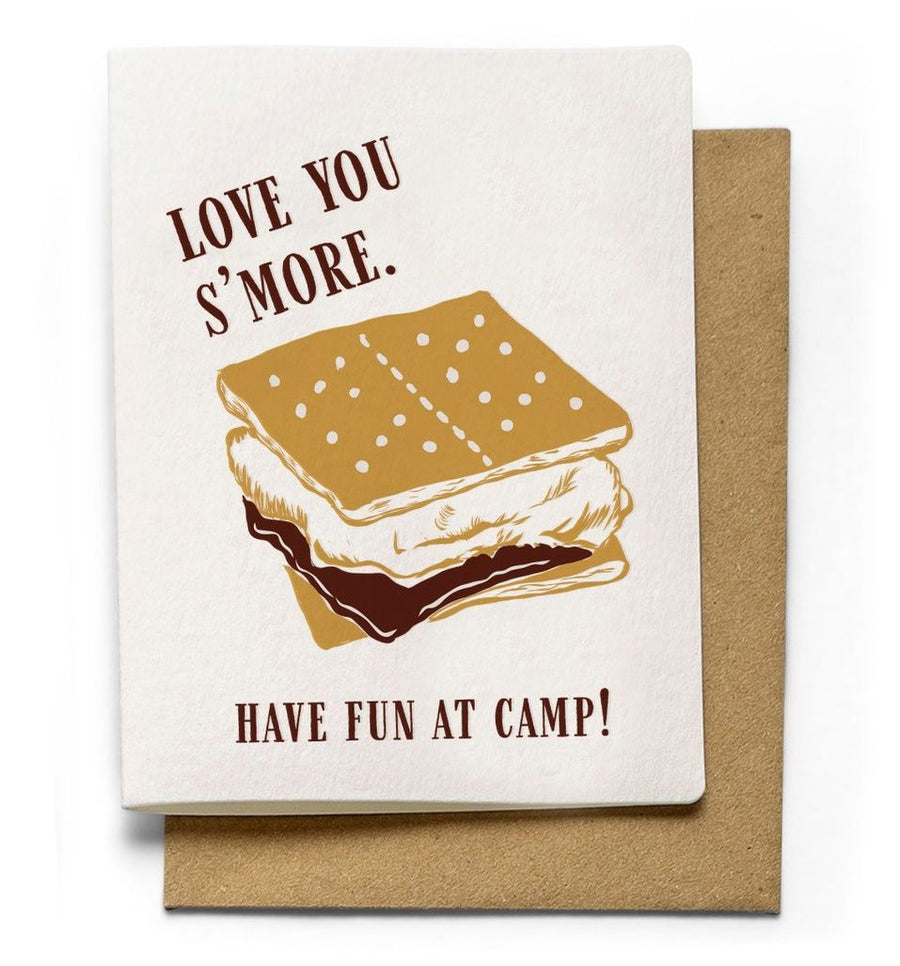 Love You S'more Camp Greeting Card