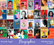 Biographies 1000-Piece Jigsaw Puzzle
