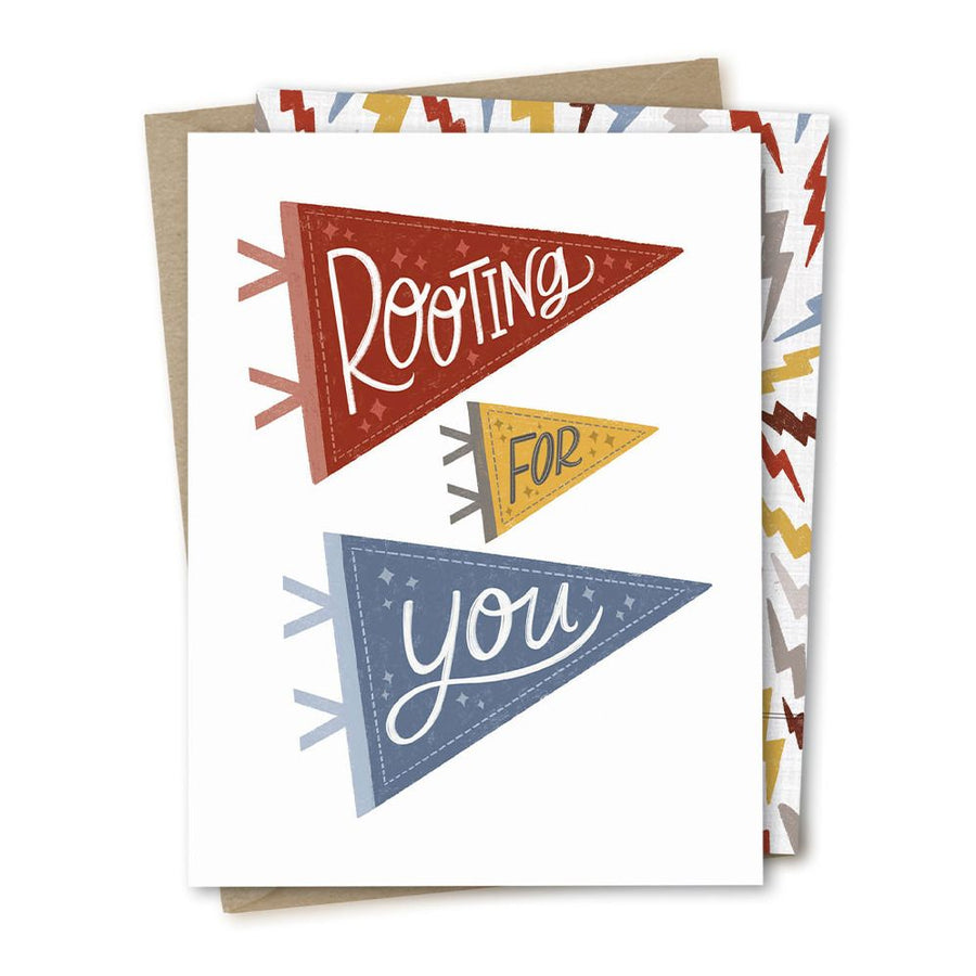 Rooting For You Congratulations Card