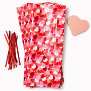 Bunch of Hearts Cello Bags Set of 15
