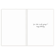 Holy Shitake Birthday Card