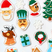 Whimsical Holiday Gel Clings