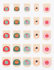 Festive Fingernail Friends