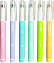 Noted! 2-in-1 Micro Fine Tip Pens & Highlighters - Set of 6