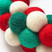 Small Traditional Pom Wreath