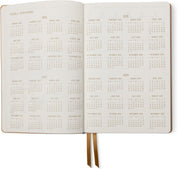 2026-2027 Celestial Birds Leatherette Weekly Desk Planner