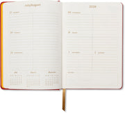 2026-2027 Embroidered Lucky Cat Weekly Desk Planner