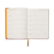 2026-2027 Embroidered Lucky Cat Weekly Desk Planner