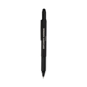 Matte Black 6-in-1 Multi Tool Pen