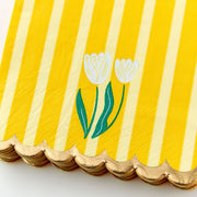 Tulip Stripe Guest Napkin