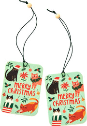 Very Merry Kitties Car Air Fresheners