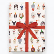 Party Dogs Flat Wrap
