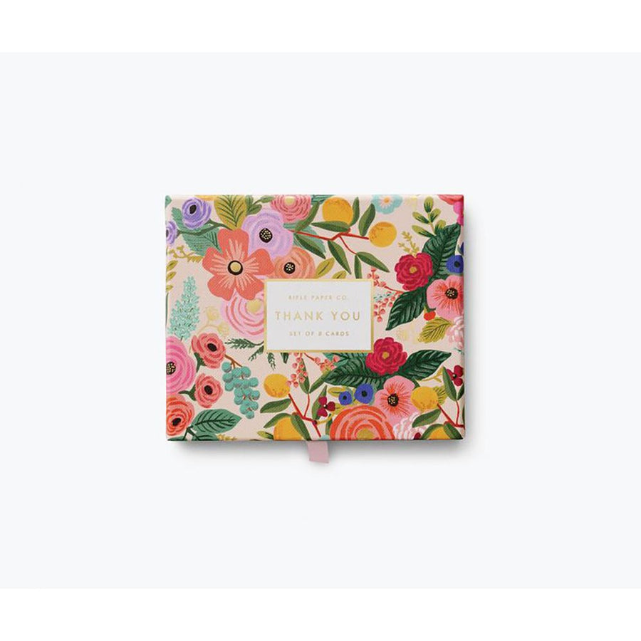 Garden Party Thank You Keepsake Card Box