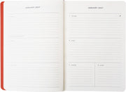 2027 Colorblock Weekly Desk Planner