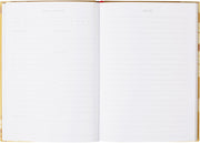 Ochre Floral Daily Undated Planner