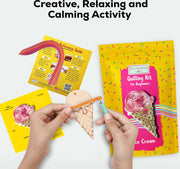 Ice Cream Paper Quilling Craft Kit