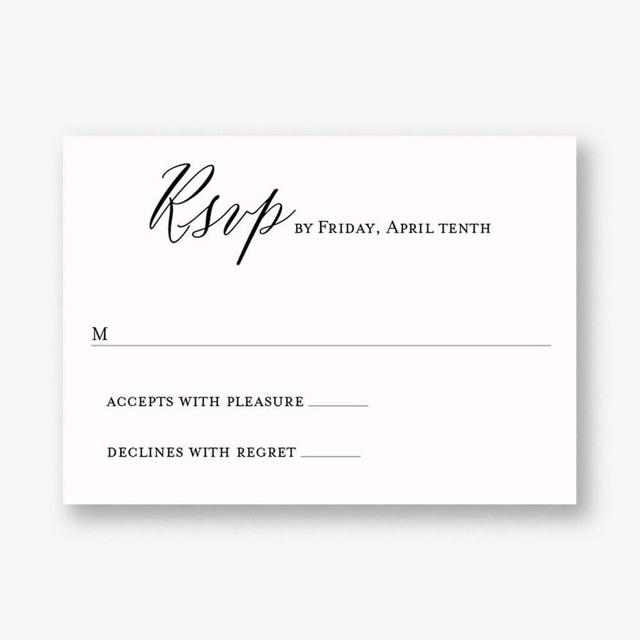 Overlay Response Card