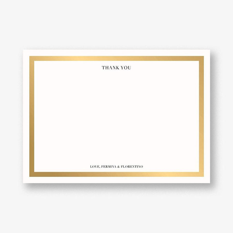 Editorial II Foil Stationery
