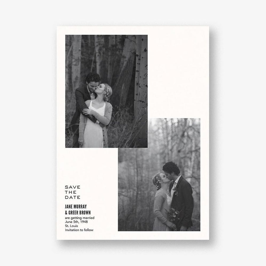Forever Ever Save the Date Card