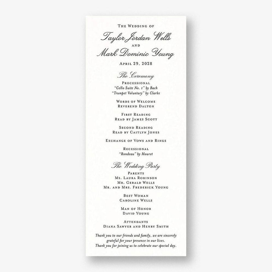 Timeless Elegance Program
