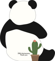 2027 Die-Cut Calendar - Panda