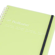 Delfonics Rollbahn Clear Green Notebook - Large