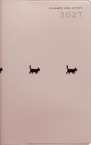 2027 Matoka Compact Monthly Diary Viisi Cat