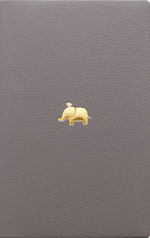 2027 Weekly Slim Diary - Elephant